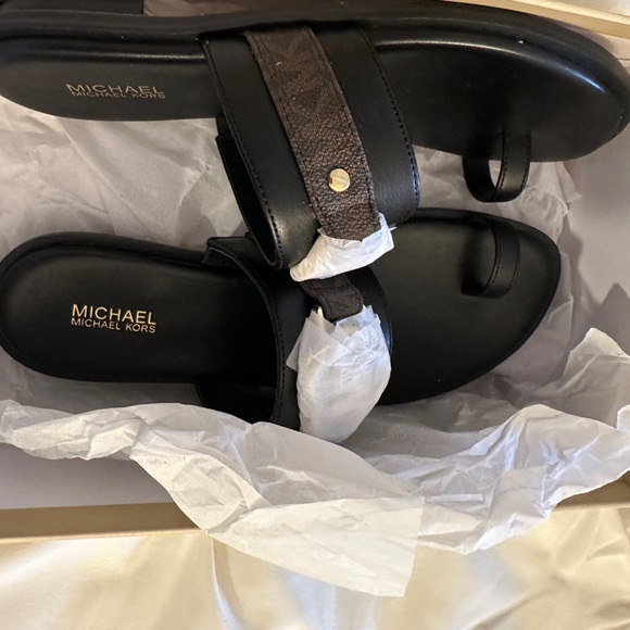 Michael Kors Black Women's Sandals - Picture 5 of 7